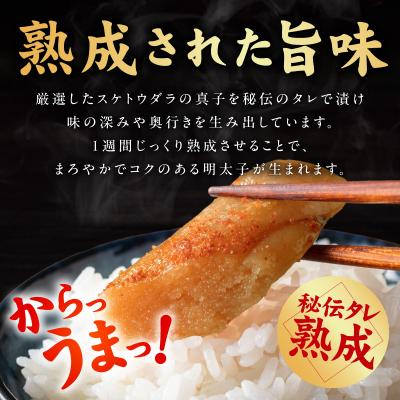ふるさと納税 泉佐野市 熟成 無着色 辛子明太子 500g 訳あり 切子 おつまみやご飯のお供に |  | 01