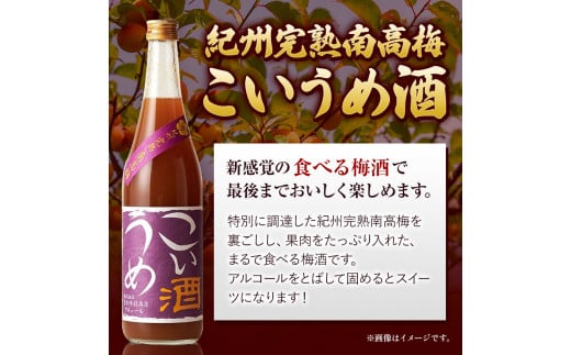 梅酒 紀州こいうめ酒＆じゃばら酒別仕立てセット 720ml×各1本 酒のねごろっく 《90日以内に出荷予定(土日祝除く)》和歌山県 岩出市 酒 梅酒 リキュール 飲み比べ 紀州 こいうめ酒 じゃばら酒
