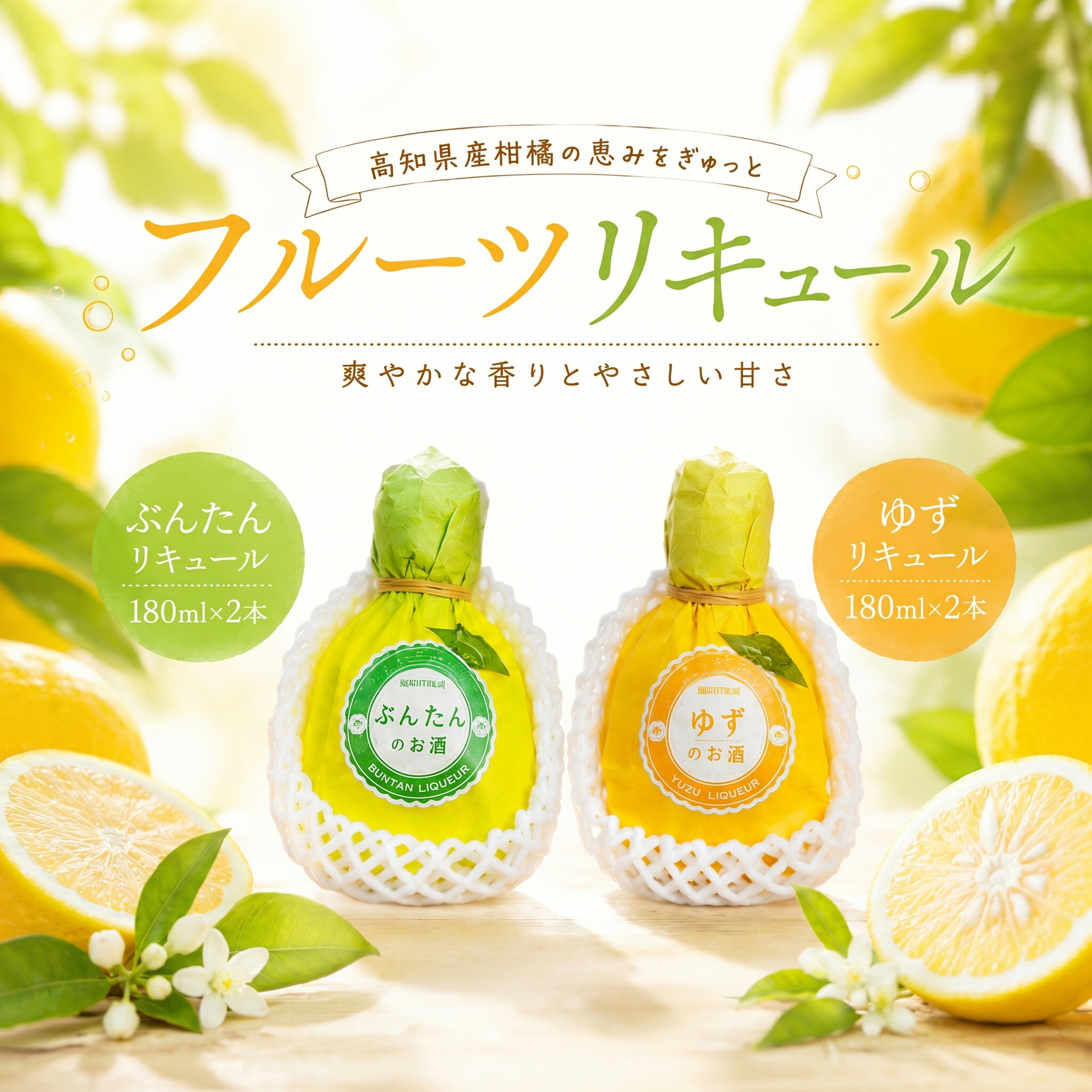 【ふるさと納税】フルーツリキュール 4本セット ぶんたん ゆず 文旦 柚子 ぶんたんリキュール ゆずリキュール フルーツ 果汁 柑橘 柑橘類 高知県産柑橘 酸味 爽やか リキュール 酒 おさけ お酒 sake 女子会 リキュール 土佐 ギフト パーティ 贈り物 菊水酒造 高知県 安芸市