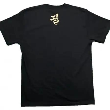 手描きTシャツ 仏画 弁財天 黒 (半袖 Lサイズ)【1615642】