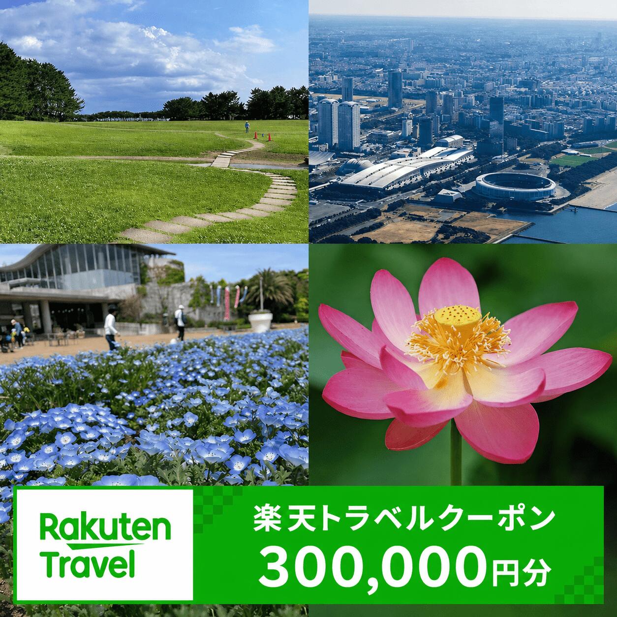 【ふるさと納税】千葉県千葉市の対象施設で使える 楽天トラベルクーポン 寄付額1,000,000円(クーポン300,000円)　千葉 関東 宿泊 宿泊券 ホテル 旅館 旅行 旅行券 観光 トラベル チケット 旅 宿 券