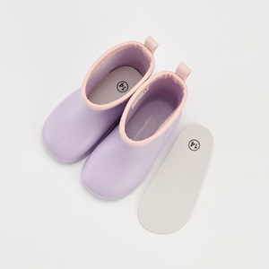 ワッペン付レインブーツ　Ｂｅａｒ　Ｃａｆｅ　14cm 5-130