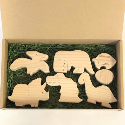 ふるさと納税 赤平市 かわいい恐竜つみきセット　7種類 |  | 02