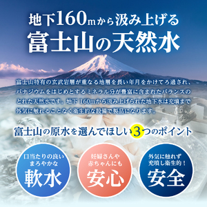 【6か月お届け】富士山の麗水定期便 ８L×２箱　天然水 富士山 定期便 水 ミネラルウォーター 防災 備蓄 ストック 保存 防災グッズ 山梨 富士吉田
