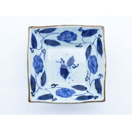 花牡丹唐草 角鉢 有田焼 食器 うつわ 器 手描き 鉢 まるぶん A20-483_イメージ4