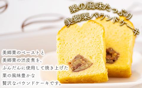 菓子 栗のパウンドケーキ 1本 & マロンパイ 6個 セット [栗菓子工房みず穂屋 宮崎県 美郷町 31at0014] 詰め合わせ スイーツ お取り寄せスイーツ 栗づくし 冷凍 送料無料 手作り 宮崎