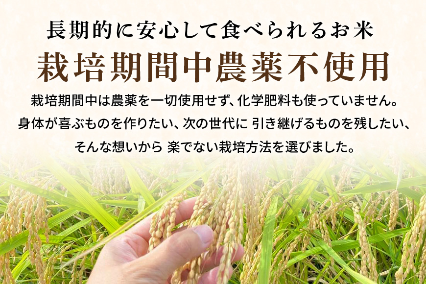 令和7年産新米 玄米 5kg 栽培期間中農薬不使用 こしひかり 茨城県産 米 お米 コメ ご飯 コシヒカリ 食味豊か 甘み 旨み 冷めても 美味しい お弁当 向け 食卓常備 産地直送 茨城県 潮来市 