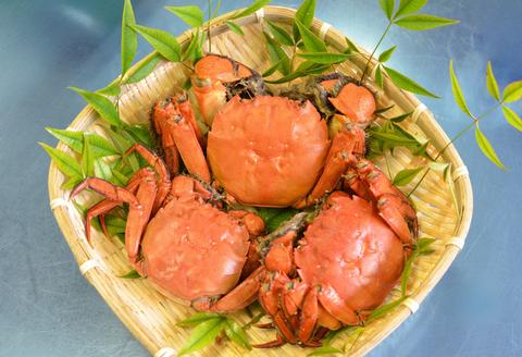 080057【一級河川・江の川の恵み・島根県産】もくずがに1.2kg
