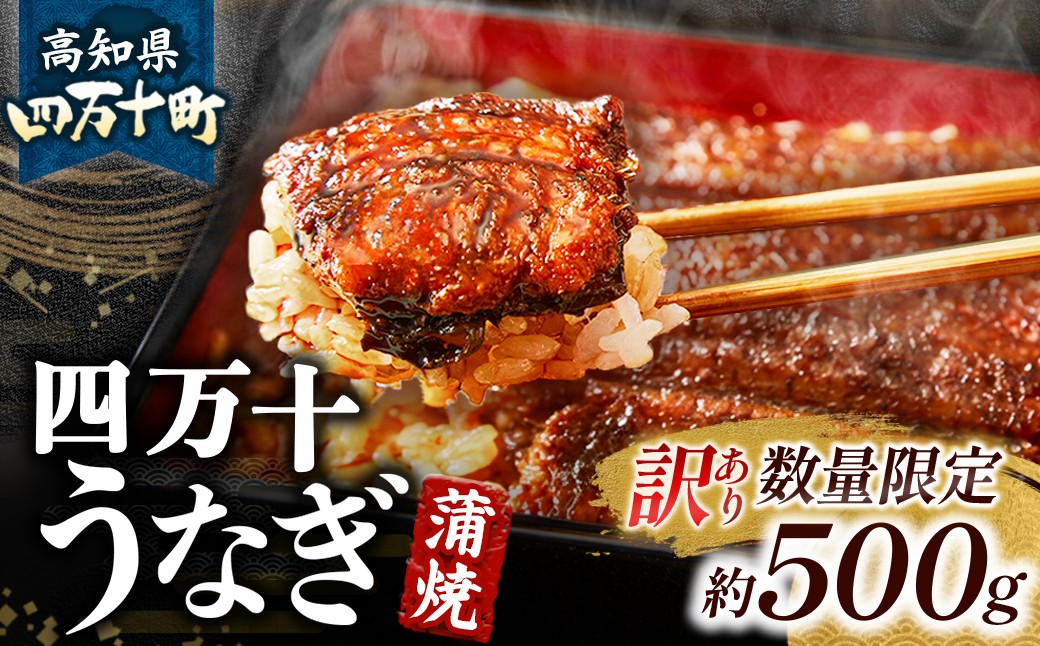 
                  《 訳あり 》《 数量限定 》 四万十うなぎ 蒲焼き （約500g） 国産 ／Esu-202 訳あり 数量限定 うなぎ蒲焼き うなぎ 鰻 名店 うな重 ひつまぶし 山椒 ギフト お取り寄せ グルメ 冷凍 有頭
                