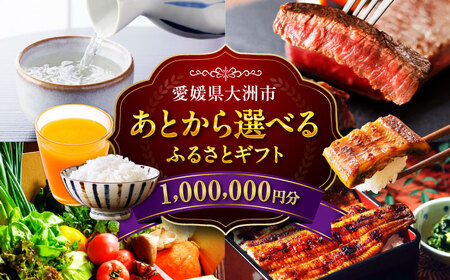 【あとから選べる】大洲市ふるさとギフト 100万円分[AGXX026]