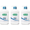 【ふるさと納税】＜サンスター＞【薬用】G・U・M デンタルリンス低刺激ノンアルコール960ml×3本【 GUM サンスター オーラルケア マウスウォッシュ 口臭ケア 口臭予防 虫歯予防 マスクケア 低刺激 洗口液 日用品 うがい 山梨県 南アルプス市 】