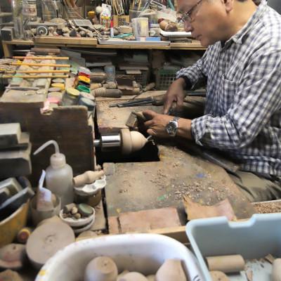 ふるさと納税 佐世保市 長崎県伝統的工芸品「佐世保独楽」(投げごま 競技用同型 1個) |  | 02