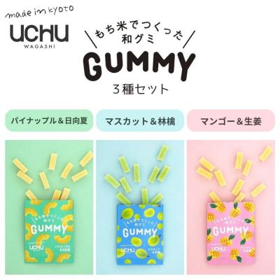 ふるさと納税 京都市 【UCHU wagashi】GUMMY 3種セット