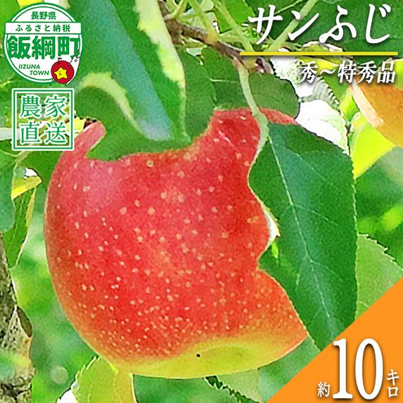 りんご サンふじ 秀 ～ 特秀 10kg 永正の地蔵尊神谷農園 2026