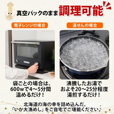 ふるさと納税 函館市 【定期便】4カ月に1回定期便　いか大漁めし2尾入りセット_HD152-T001 |  | 02