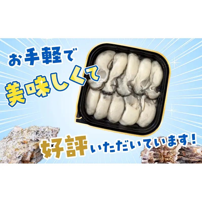 牡蠣むいちゃいました！ 生食用 500g×1 マルえもん 牡蠣