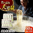 【ふるさと納税】【人気商品の大容量◎】 五島手延うどん 300g×20袋 大容量 業務用 常備用 麺 五島うどん【ますだ製麺】 [RAM030]