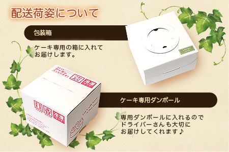 【2月より順次発送】Le Petit Boisの濃厚 チーズケーキ 4号 直径12cm A8-1【配送不可地域：離島】