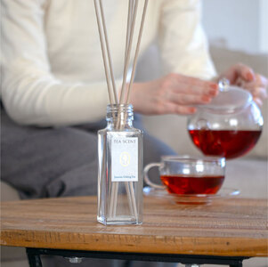 ティーセント ディフューザー ジャスミンウーロンティー の 香り 晴香堂 HARUKADO TEA SCENT  ルームフレグランス 芳香剤 インテリア アロマ  香り 長持ち リビング 玄関 ベッド
