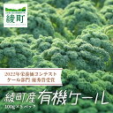 【ふるさと納税】 綾町産有機ケール 500g[おすすめレシピ付き] 有機栽培 栄養 健康 スーパーフード 送料無料