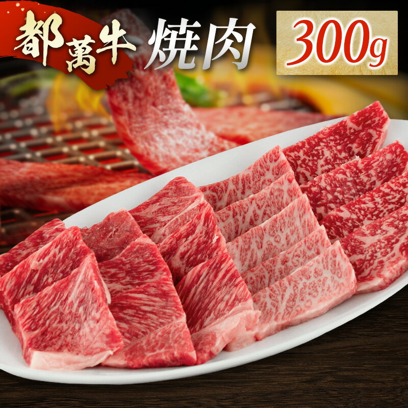 【ふるさと納税】黒毛和牛＜都萬牛＞焼肉 300g