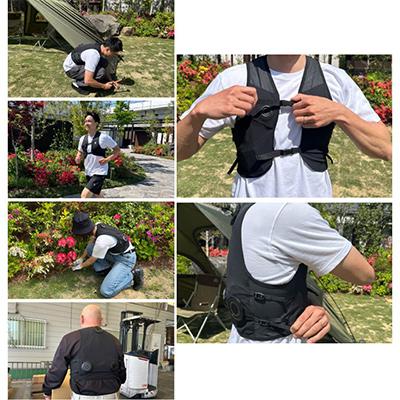 ふるさと納税 城陽市 LOGOS ペルチェクールベスト 熱中症対策として屋外での活動に大活躍の冷却ベスト　81336711 |  | 03