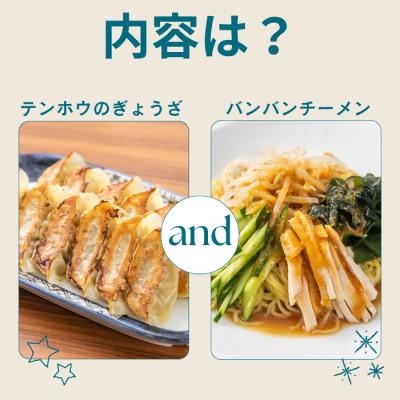 ふるさと納税 諏訪市 テンホウぎょうざ1袋・バンバンチーメン2袋セット |  | 01