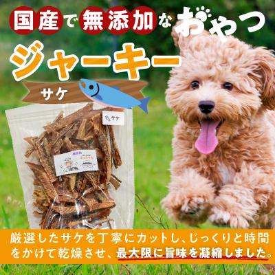 ふるさと納税 小牧市 【大容量】犬猫用 ペットフード 国産無添加おやつジャーキー サケ 540g(魚)[143O23] |  | 01