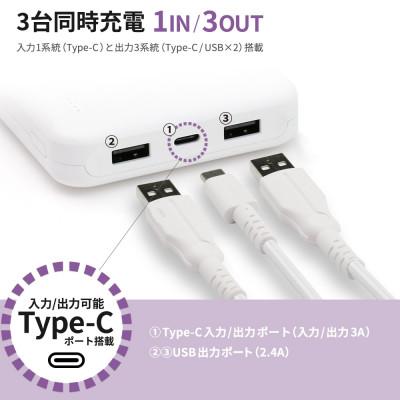 ふるさと納税 海老名市 (オウルテック)大容量20000mAh リチウムポリマーモバイルバッテリー ブラック |  | 03