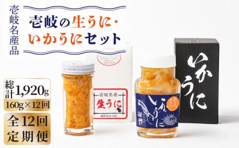 【全12回定期便】生うに60g いかうにセット [JEH010] 276000 276000円