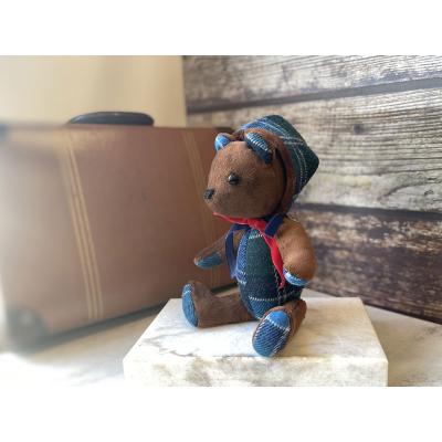 ふるさと納税 小牧市 テディベア(「創作姉妹」オールドイングリッシュベアフーディM)色:ブラウン[178S03-02]