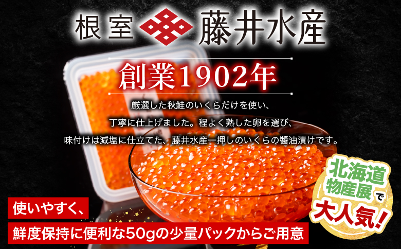 ＜鮭匠ふじい＞いくら醤油漬60g×12P D-42055