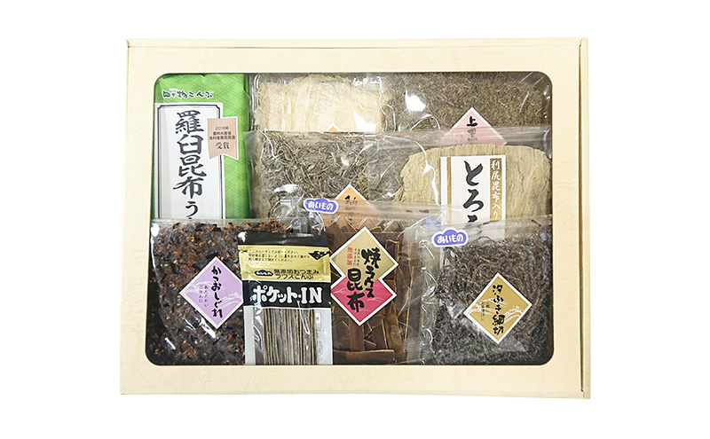 おすすめ昆布詰め合わせセット うどん 羅臼昆布 