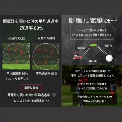 ふるさと納税 つくばみらい市 NINJOR GOLF　NJ MINI PRO OLED ブラック　小型ゴルフ距離計測器 |  | 02