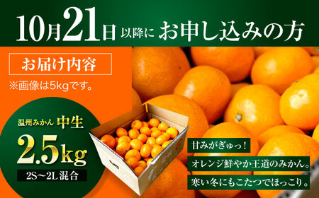 温州みかん 2.5kg 玉川農園[AGBC004] 温州みかん温州みかん温州みかん温州みかん温州みかん