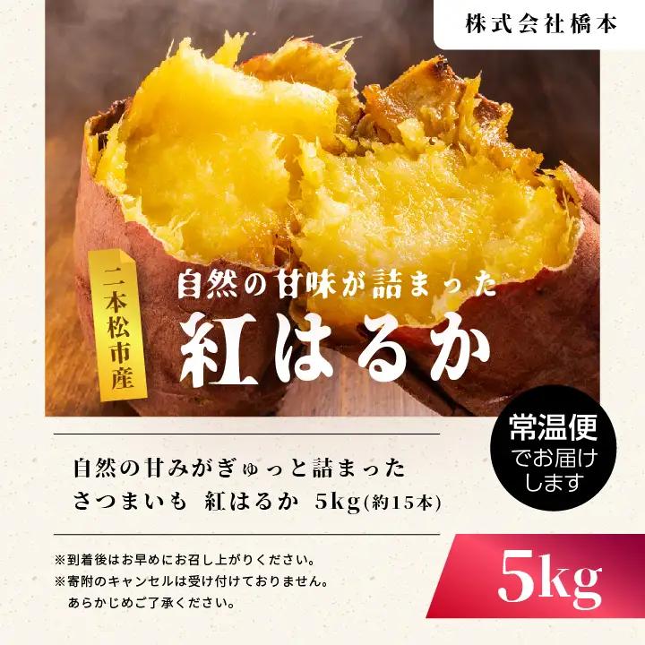 さつまいも 紅はるか 5kg ｜さつまいも【株式会社橋本】