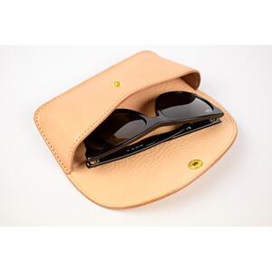 【minca】栃木レザーのメガネケース 本革 /Glasses case 01/オリーブ　525【ファッション 人気 おすすめ 】