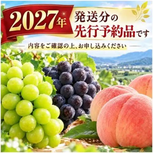 【2027年発送先行受付】山梨県山梨市産　高糖度　旬の採れたて桃【5～8玉】約2kg【配送不可地域：離島】【1365409】