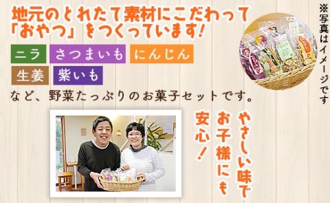 土佐あけぼの会 野菜のやさしいお菓子セット（11種入り）- 送料無料 詰合せ チップス おつまみ おやつ 贈り物 のし 食後 お子様 クラッカー クッキー ギフト 高知県 香南市 常温 ab-0004