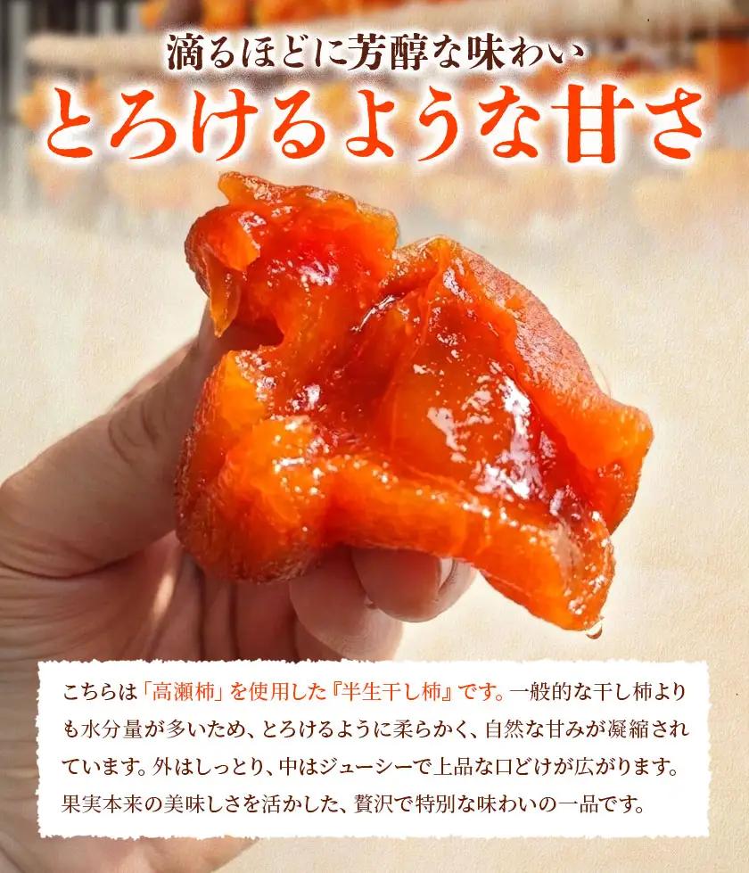 【先行予約】半生干し柿 御船藤農園 12個《2026年11月上旬-2027年1月中旬頃出荷》