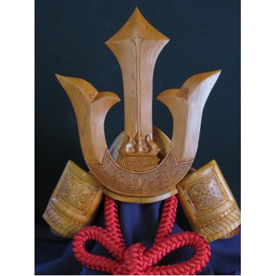 ふるさと納税 高山市 飛騨一位一刀彫　8号一位兜　TR3073 |  | 02