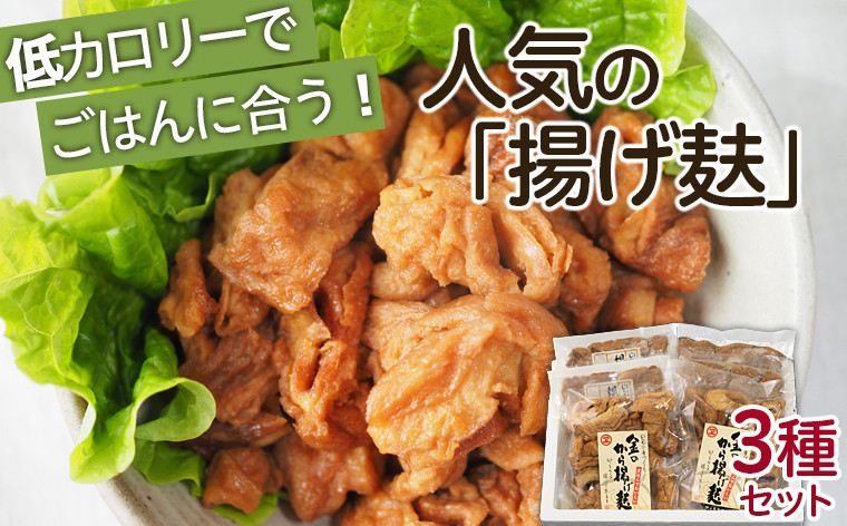 
            人気の「揚げ麸」3種詰合せセット FZ22-860
          