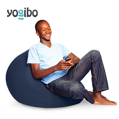 ふるさと納税 宮若市 Yogibo Mini(ヨギボー ミニ)ネイビーブルー