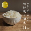 【ふるさと納税】※先行予約※令和6年産 米 11kg ブランド米 籾貯蔵今摺米きたくりん 米 北海道米 北海道 定期便アリ 10kg以上 当麻町 送料無料