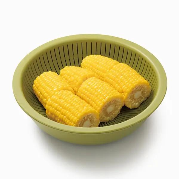 米とぎにも使える ザル ボウル 6点セット LBK-10 グリーン ／ キッチン用品 調理器具 耐熱 重ねて収納 コンパクト ライクイット like-it 奈良県 葛城市【like021-1A】