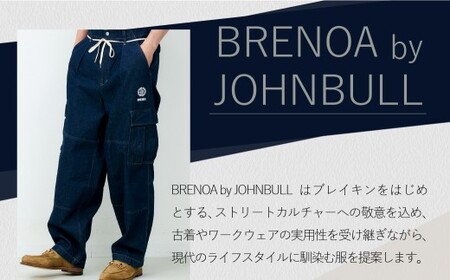 BRENOA デニムカーゴパンツ（ Sサイズ ／ Mサイズ ／ Lサイズ ） デニム カーゴパンツ デニムパンツ パンツ ジーンズ ファッション 服 洋服 岡山県 倉敷市 【選べるサイズ】