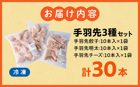 餃子 手羽先 3種セット 餃子