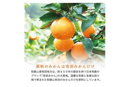 【早和果樹園】おふくろスムージー有田みかん12本入 飲むタイプのみかんゼリー(B622-3)