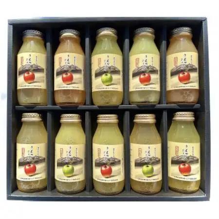 品種別ストレートりんごジュース計1800ml(180ml×10本)【1721686】