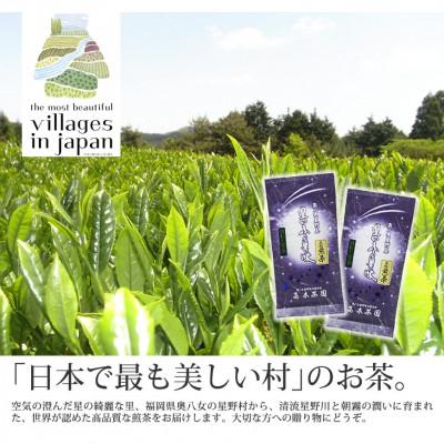 ふるさと納税 太宰府市 奥八女星野村 八女茶深蒸し高級煎茶(深蒸し茶)100g×2袋(太宰府市)